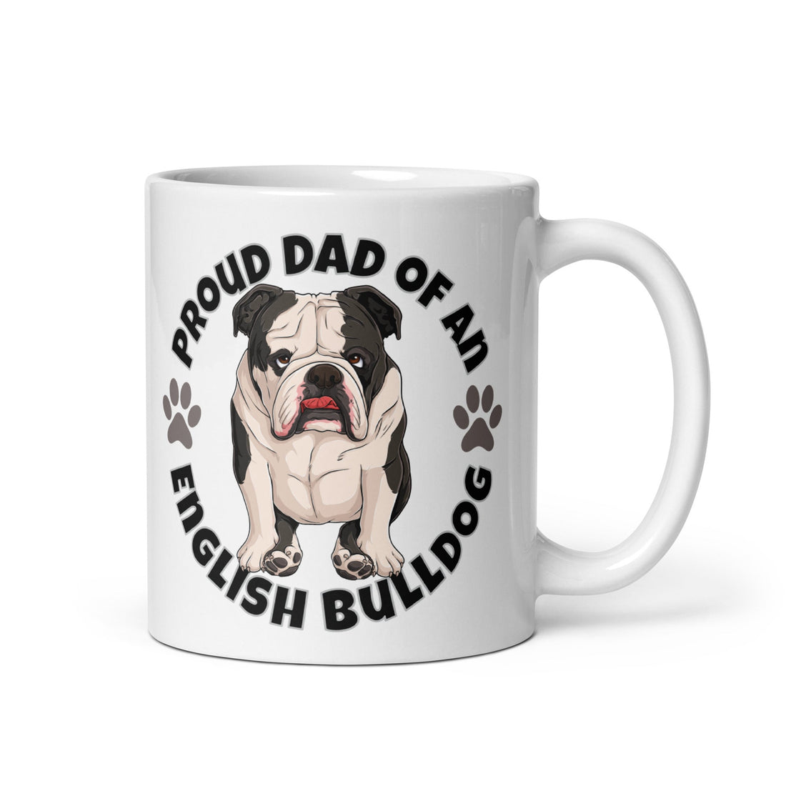 Proud Dad of an English Bulldog Mug