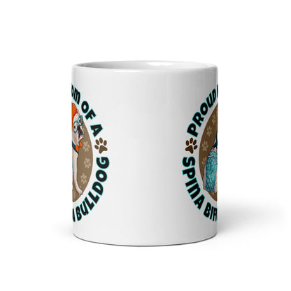 Proud Mom of a Spina Bifida Bulldog Mug