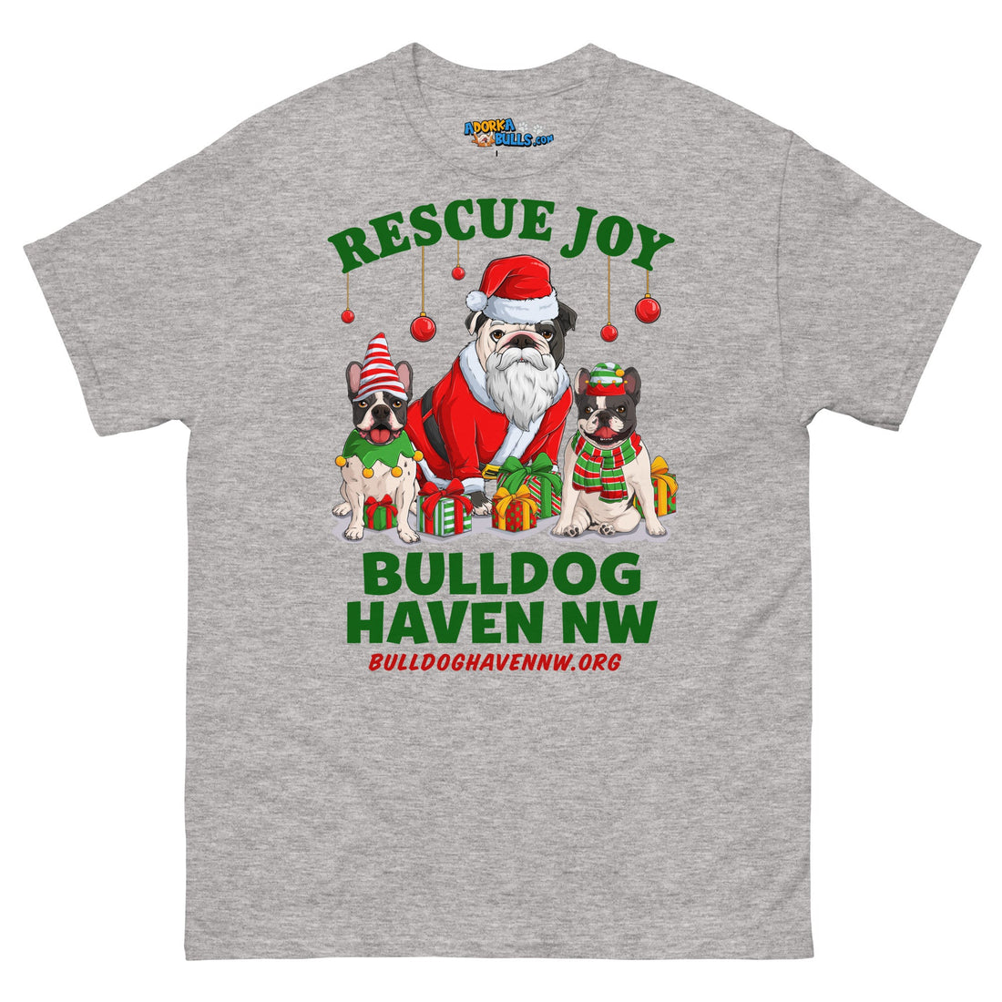 &quot;Rescue Joy&quot; BHNW Christmas Men’s T-Shirt