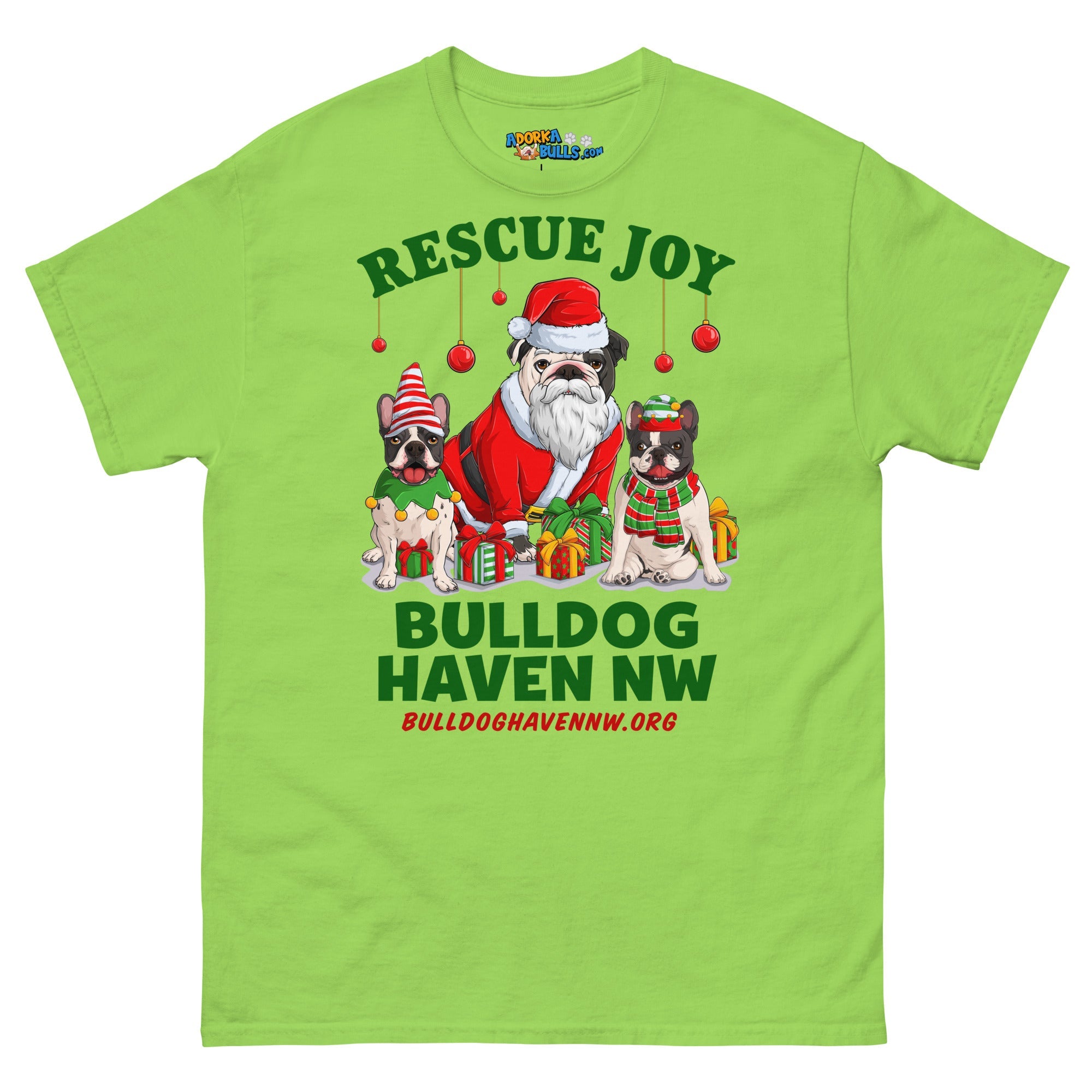 &quot;Rescue Joy&quot; BHNW Christmas Men’s T-Shirt