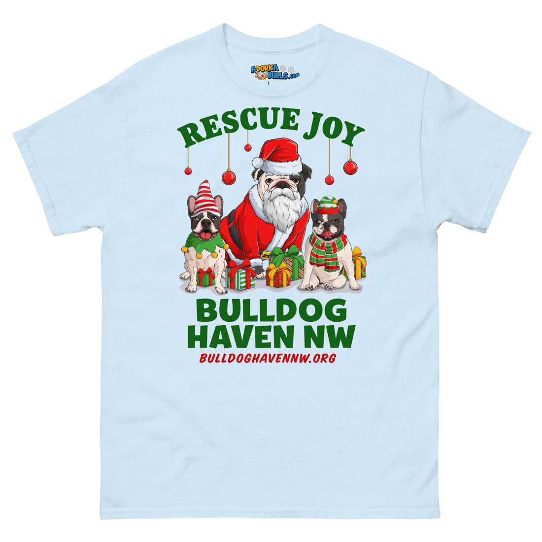 "Rescue Joy" BHNW Christmas Men’s T-Shirt