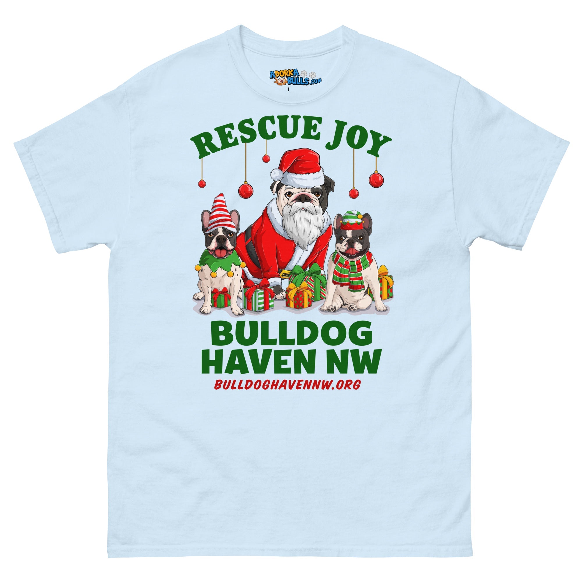 &quot;Rescue Joy&quot; BHNW Christmas Men’s T-Shirt