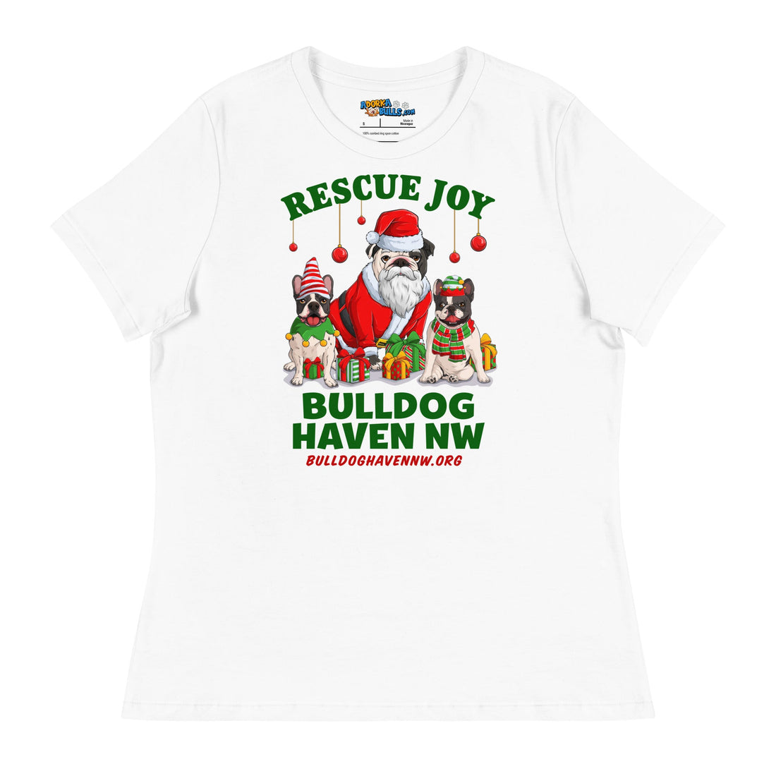 &quot;Rescue Joy&quot; BHNW Christmas Women’s T-Shirt