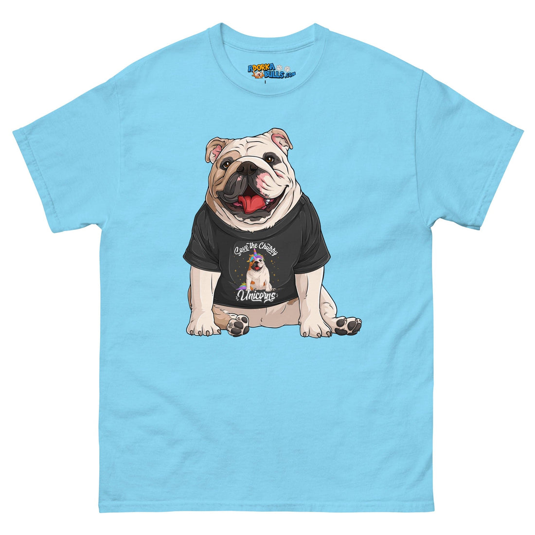 &quot;Save The Chubby Unicorns&quot; English Bulldog Men&