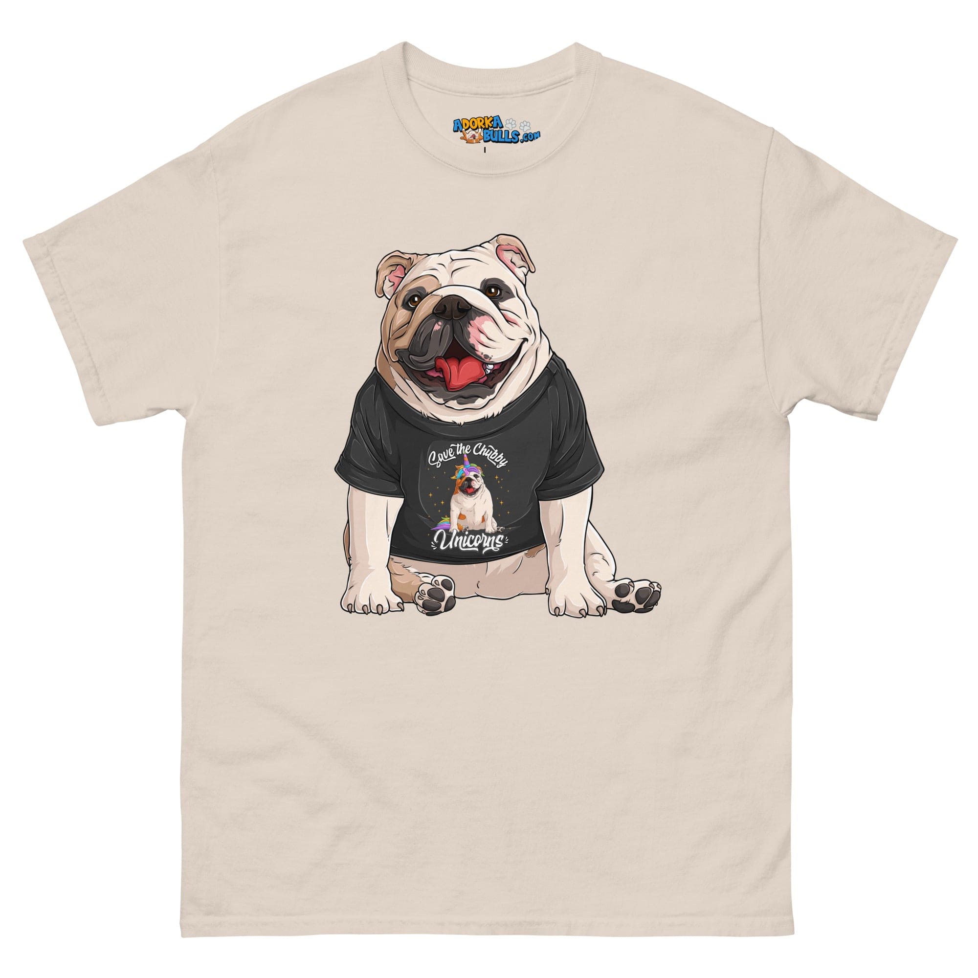 &quot;Save The Chubby Unicorns&quot; English Bulldog Men&