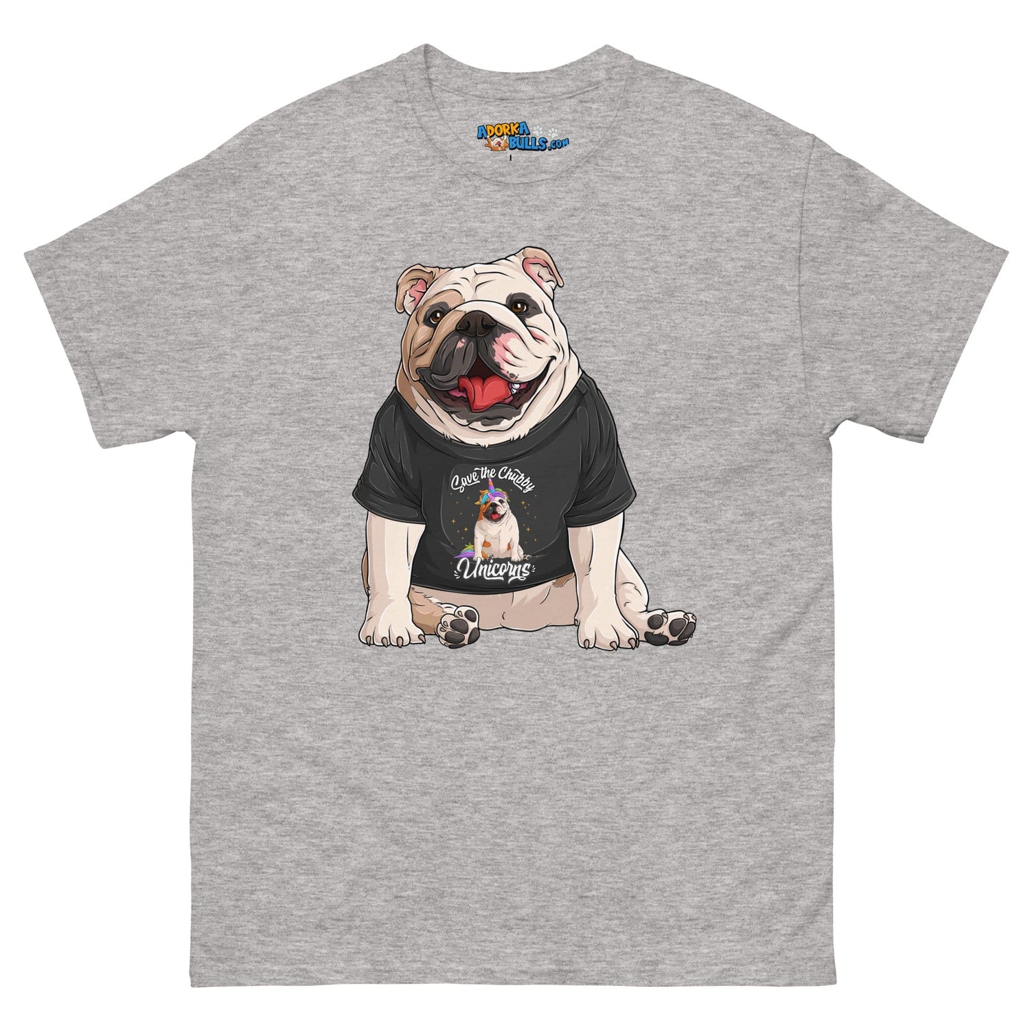 &quot;Save The Chubby Unicorns&quot; English Bulldog Men&