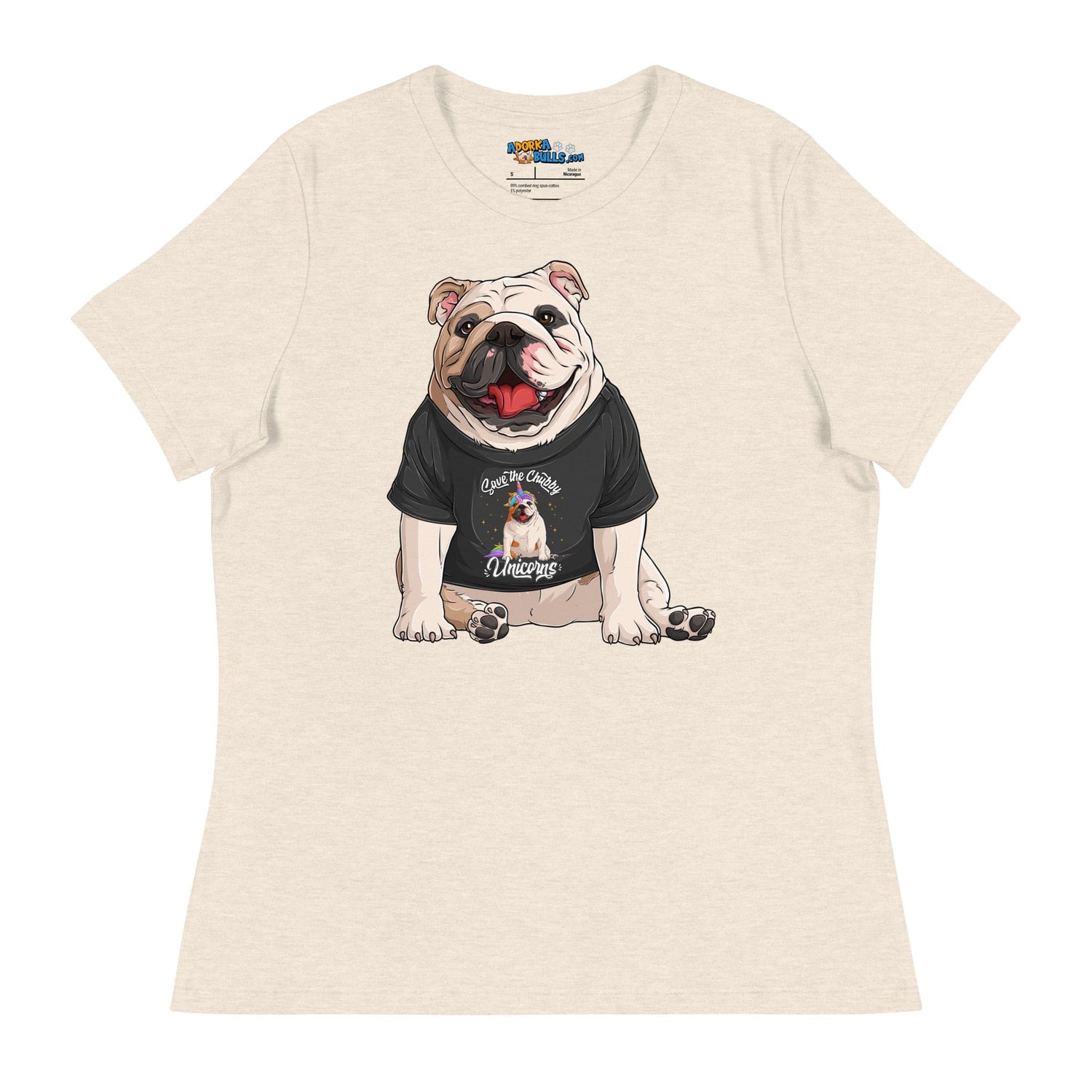 &quot;Save The Chubby Unicorns&quot; English Bulldog Women&