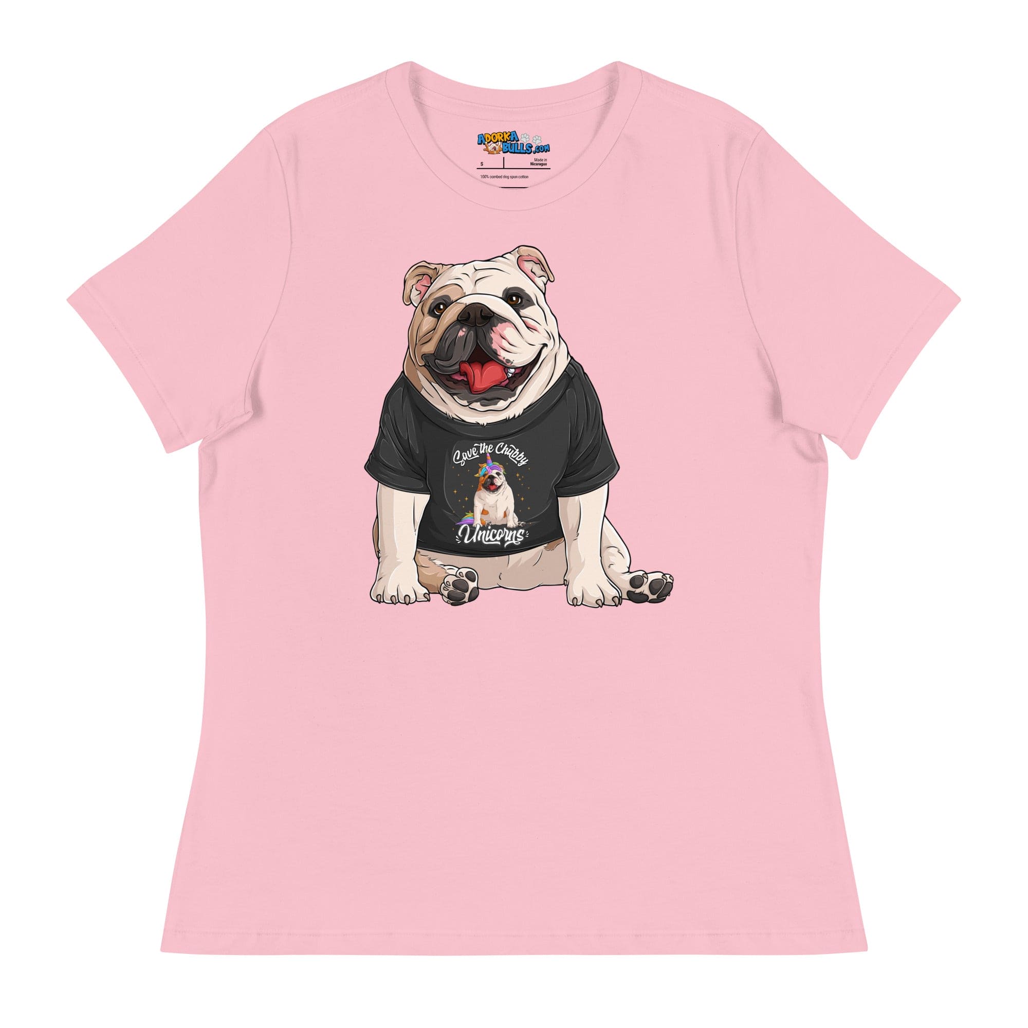 &quot;Save The Chubby Unicorns&quot; English Bulldog Women&