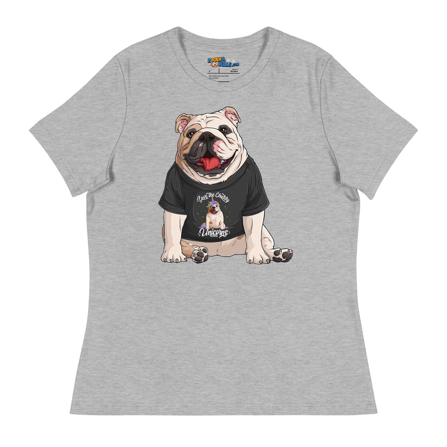 &quot;Save The Chubby Unicorns&quot; English Bulldog Women&