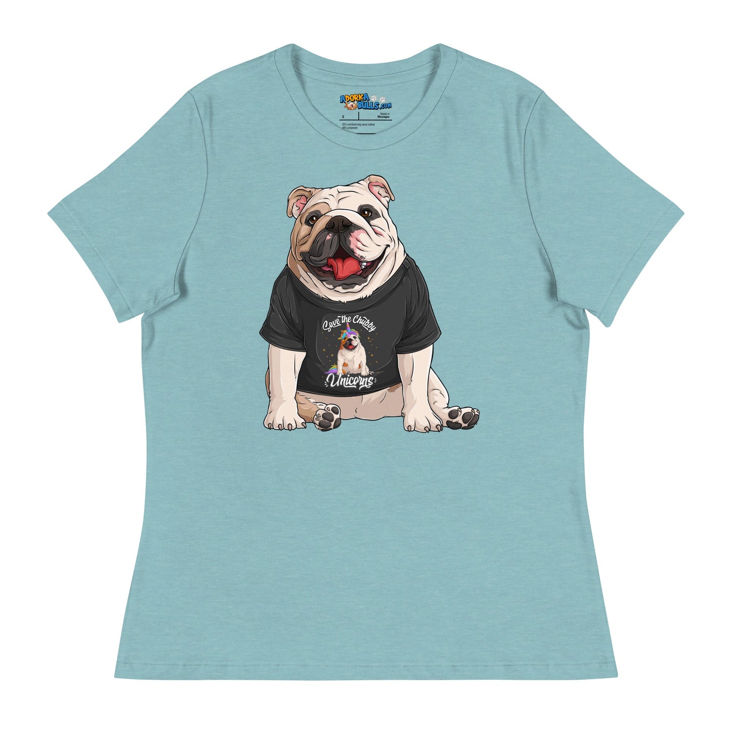 &quot;Save The Chubby Unicorns&quot; English Bulldog Women&