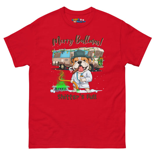 "Shitter's Full" Cousin Bully Christmas Men's Classic Tee