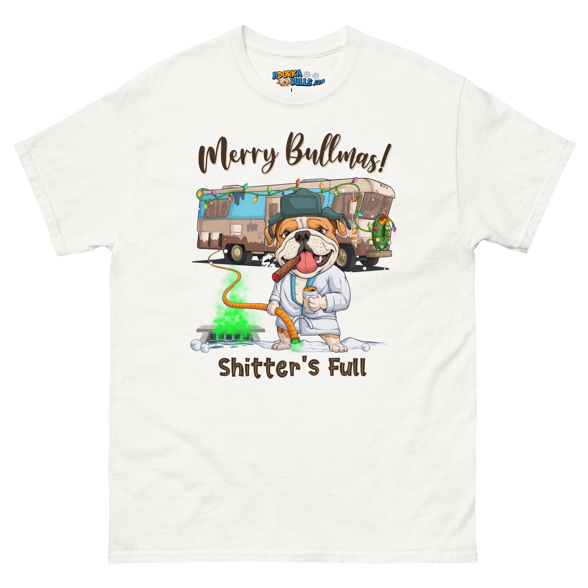 "Shitter's Full" Cousin Bully Christmas Men's Classic Tee