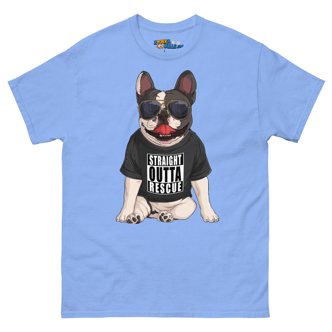 "Straight Outta Rescue" French Bulldog Men&