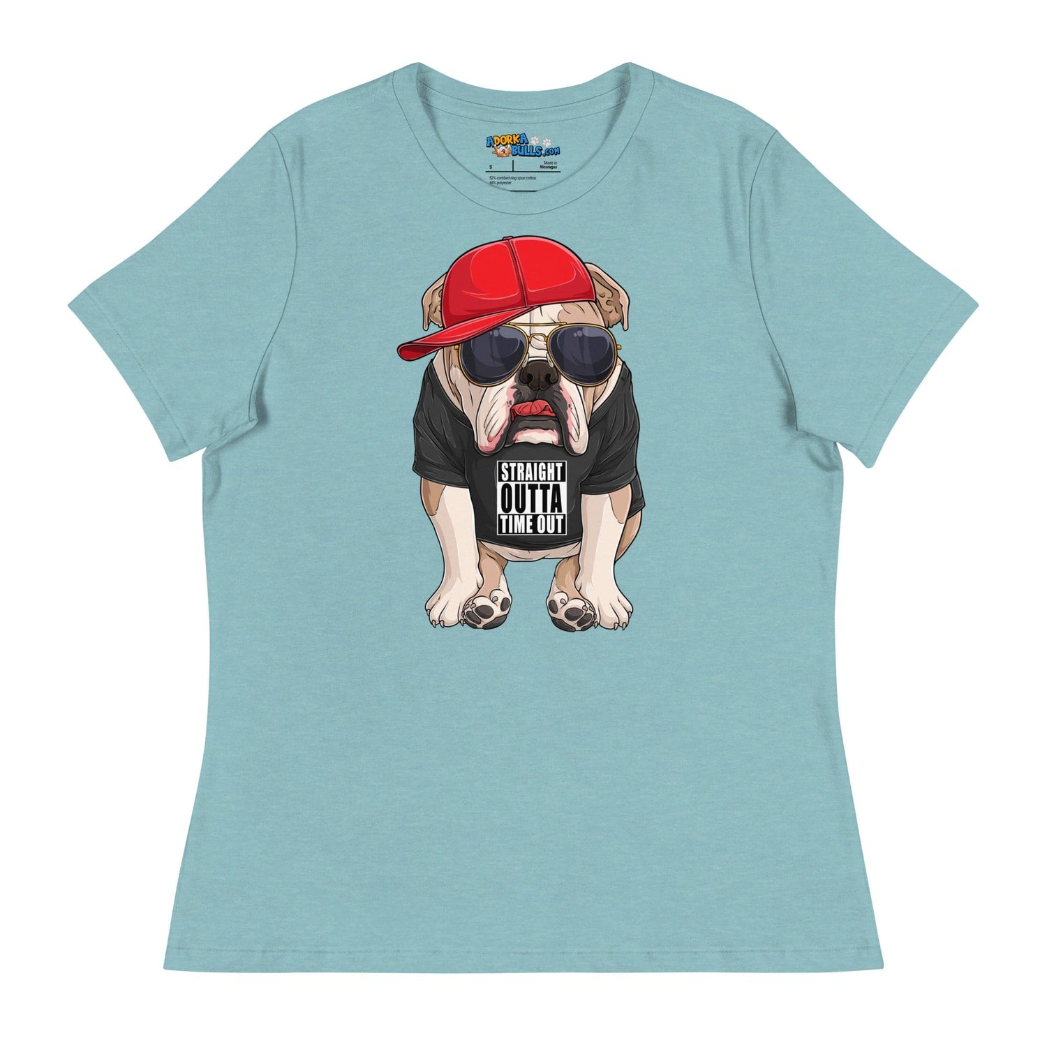 &quot;Straight Outta Time Out&quot; English Bulldog Women&