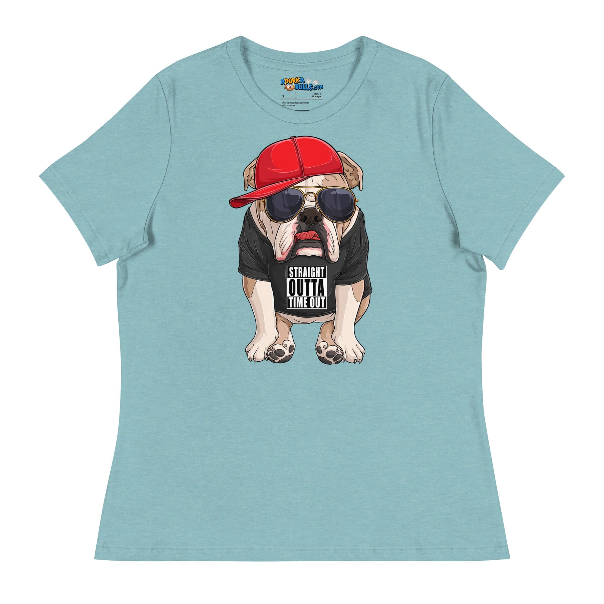 &quot;Straight Outta Time Out&quot; English Bulldog Women&