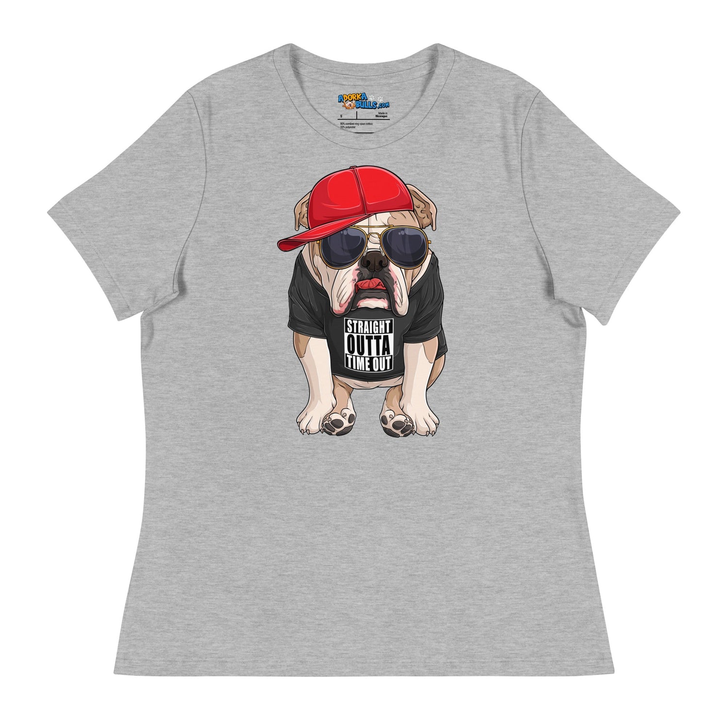 "Straight Outta Time Out" English Bulldog Women&