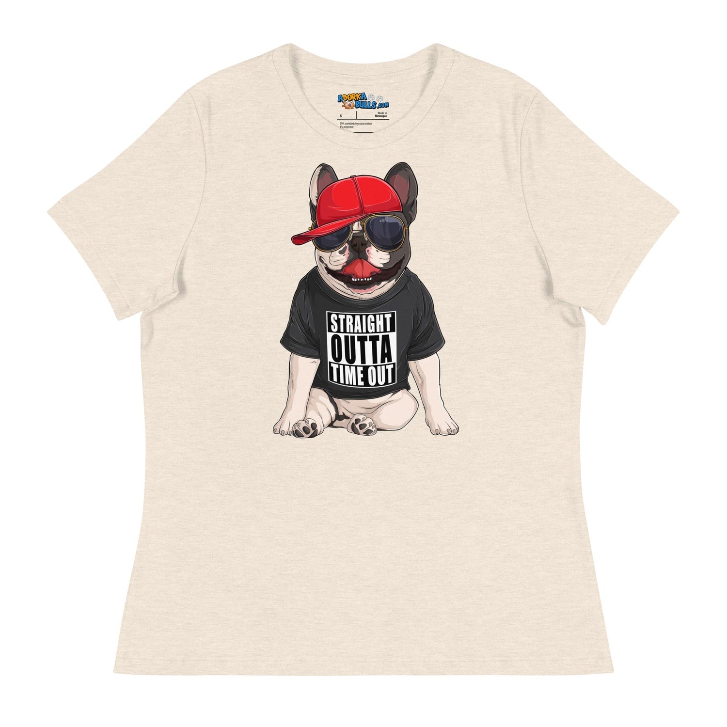 &quot;Straight Outta Time Out&quot; French Bulldog Women&