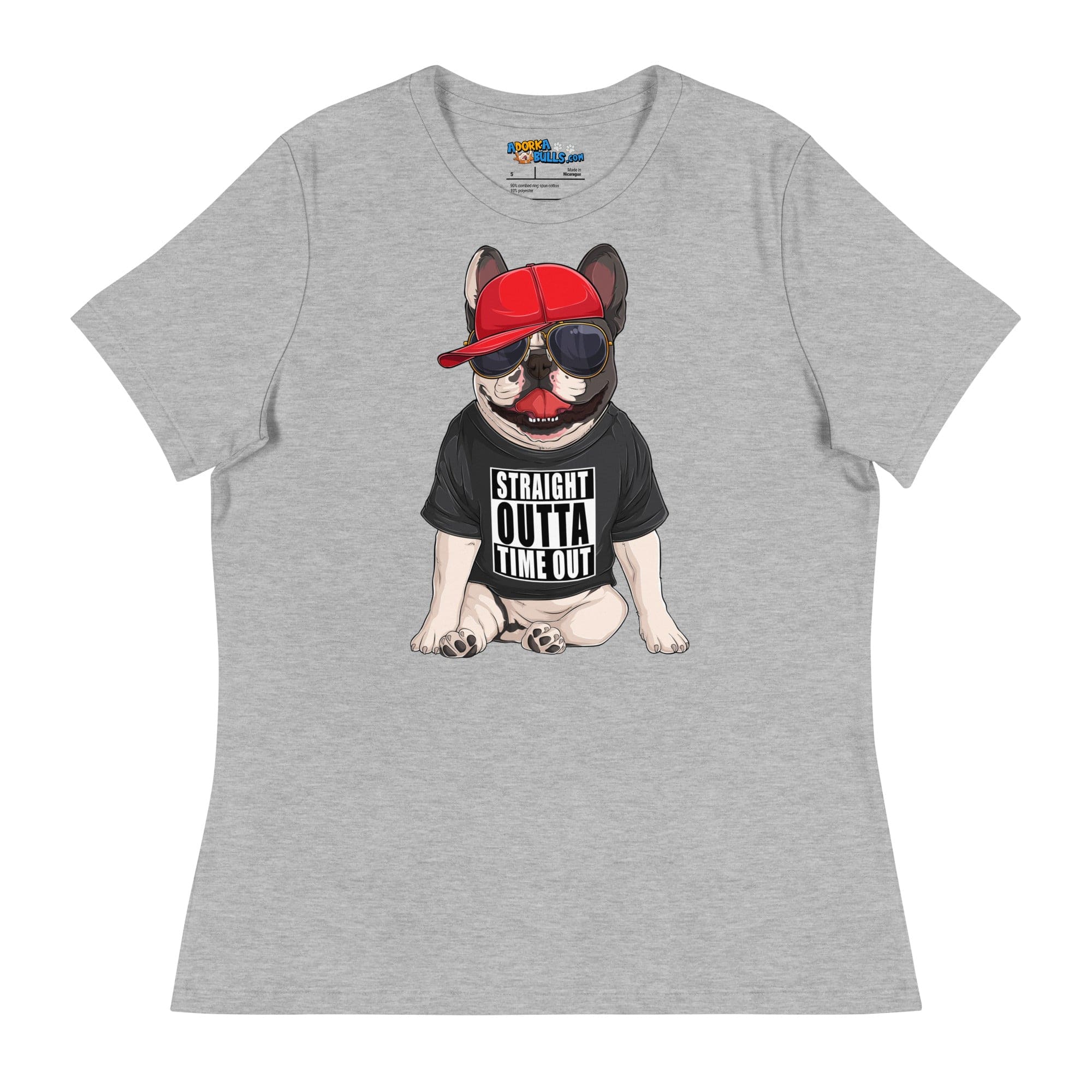 &quot;Straight Outta Time Out&quot; French Bulldog Women&