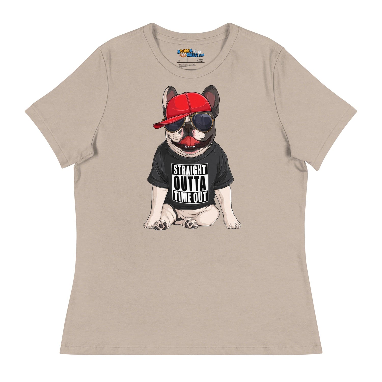 &quot;Straight Outta Time Out&quot; French Bulldog Women&