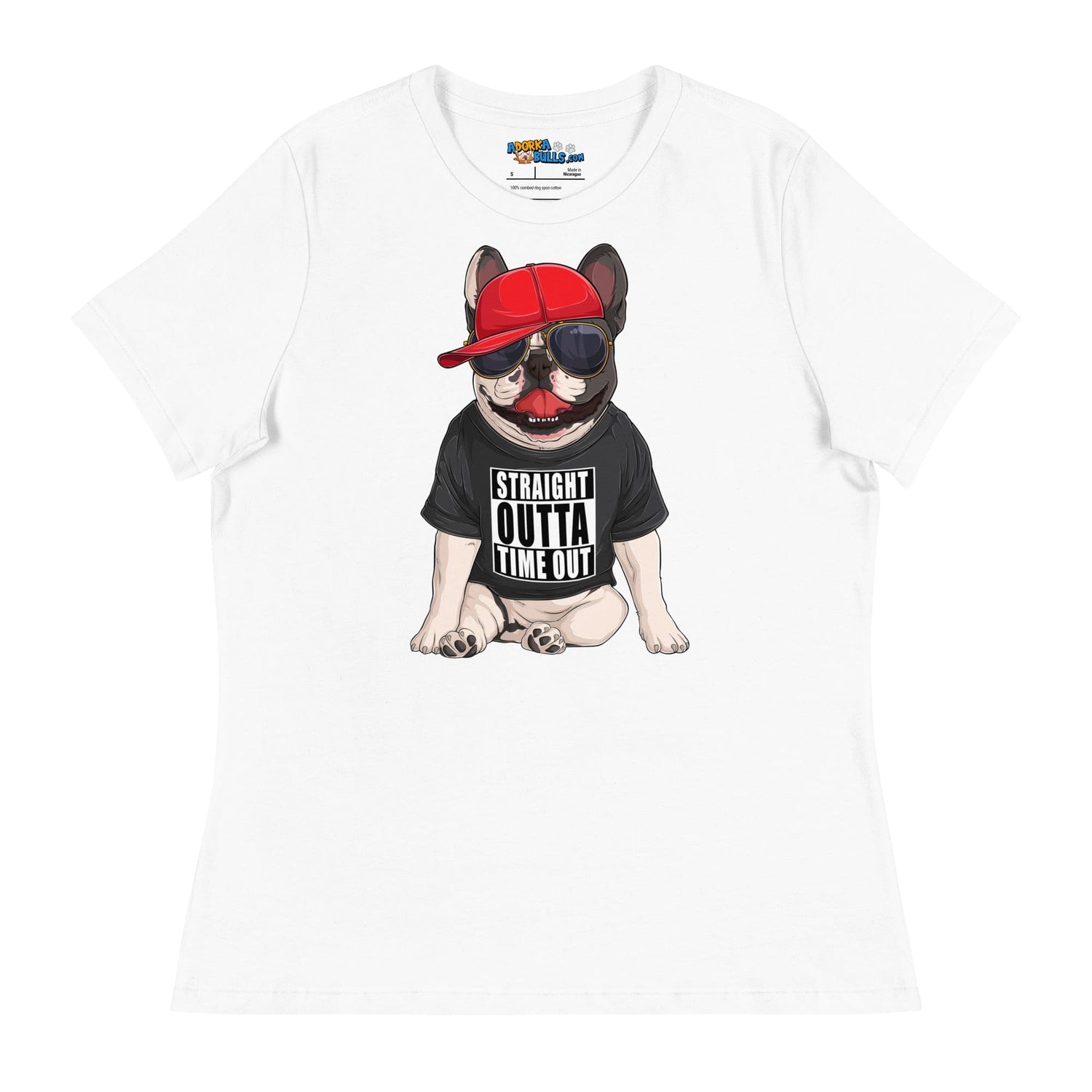 &quot;Straight Outta Time Out&quot; French Bulldog Women&