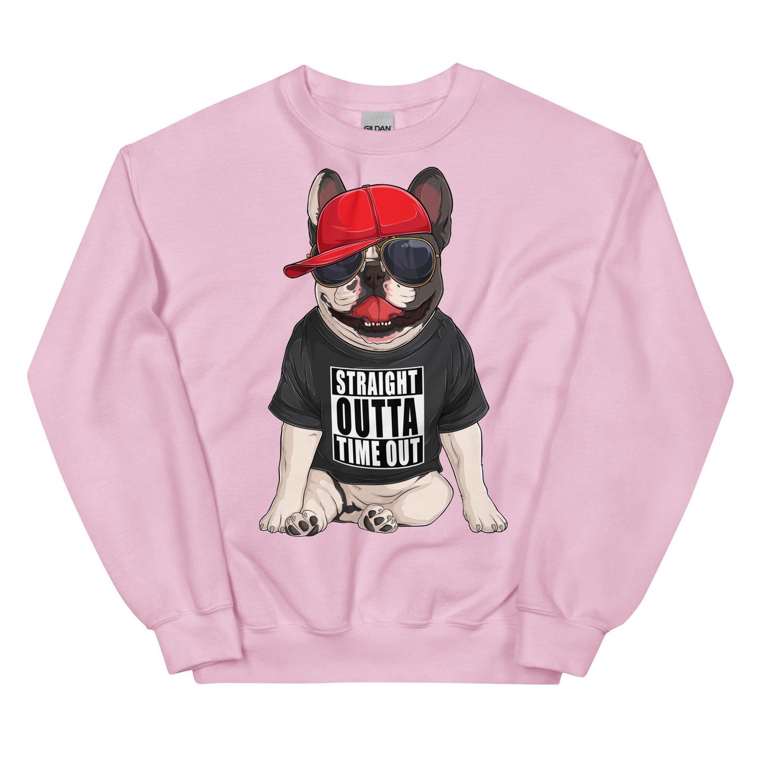 "Straight Outta Time Out" Frenchie Sweatshirt