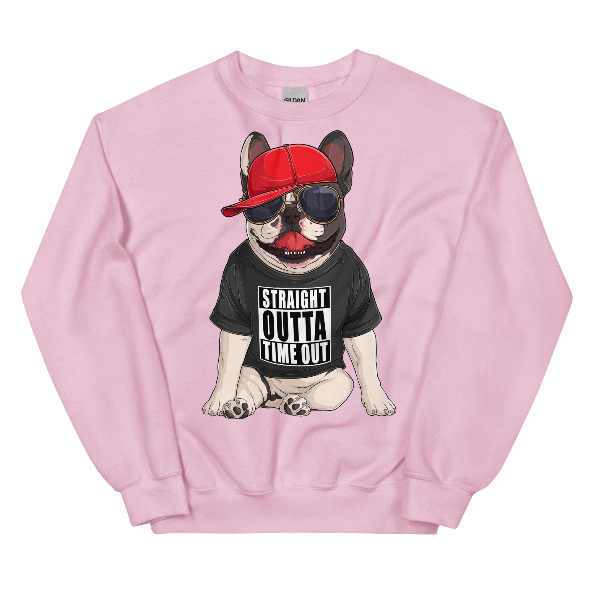"Straight Outta Time Out" Frenchie Sweatshirt