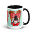 "Stud Muffin" English Bulldog Mug | Red & White Colored