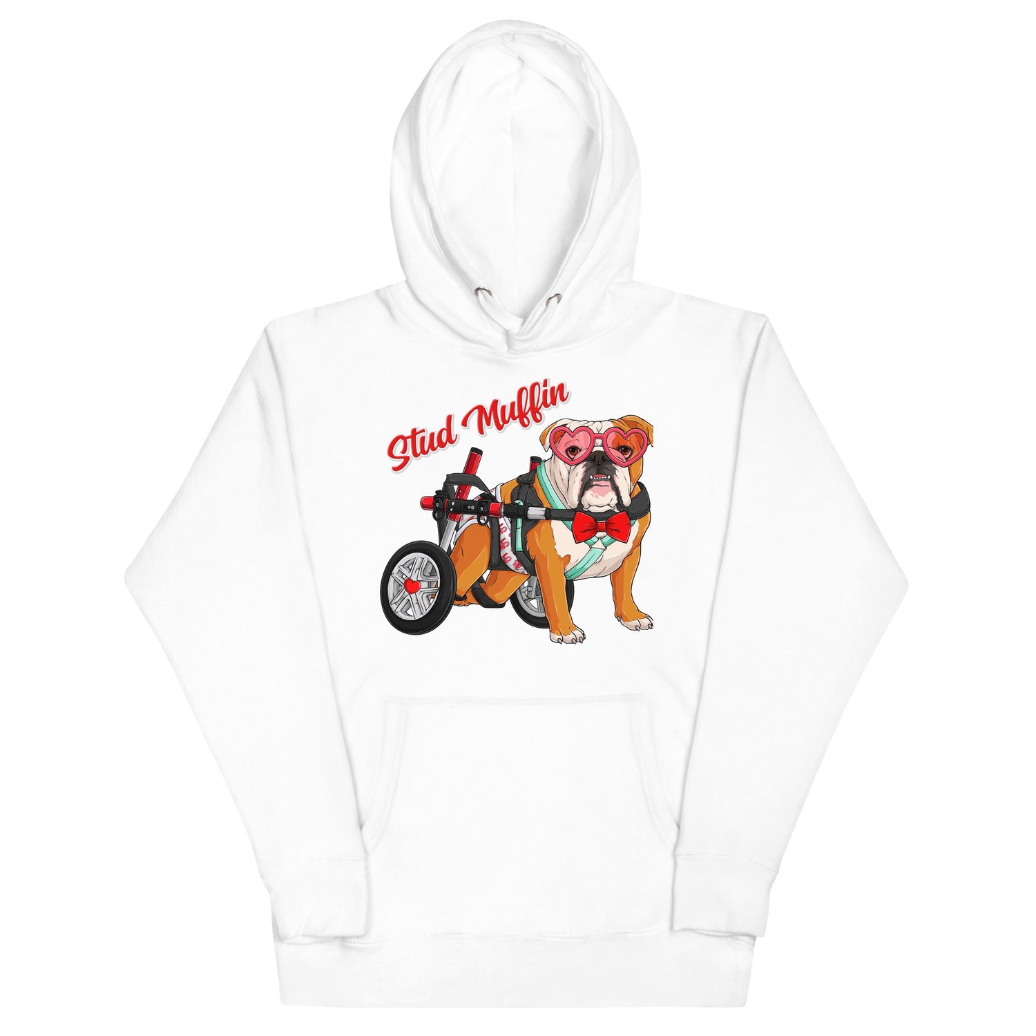 Stud Muffin (Red Love) Unisex Hoodie
