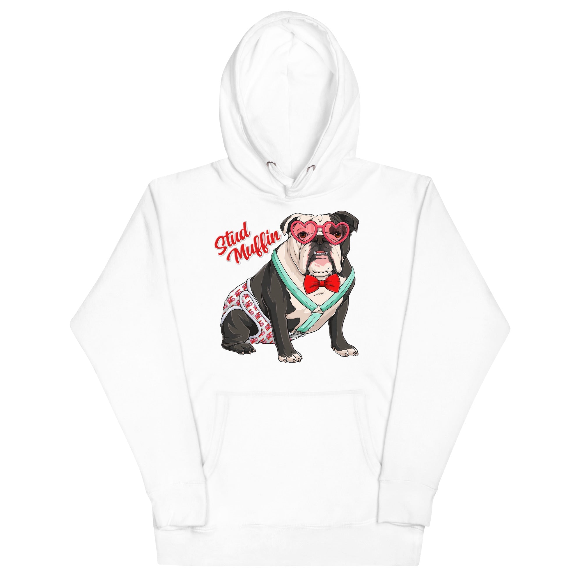 Stud Muffin (Red Love) Unisex Hoodie