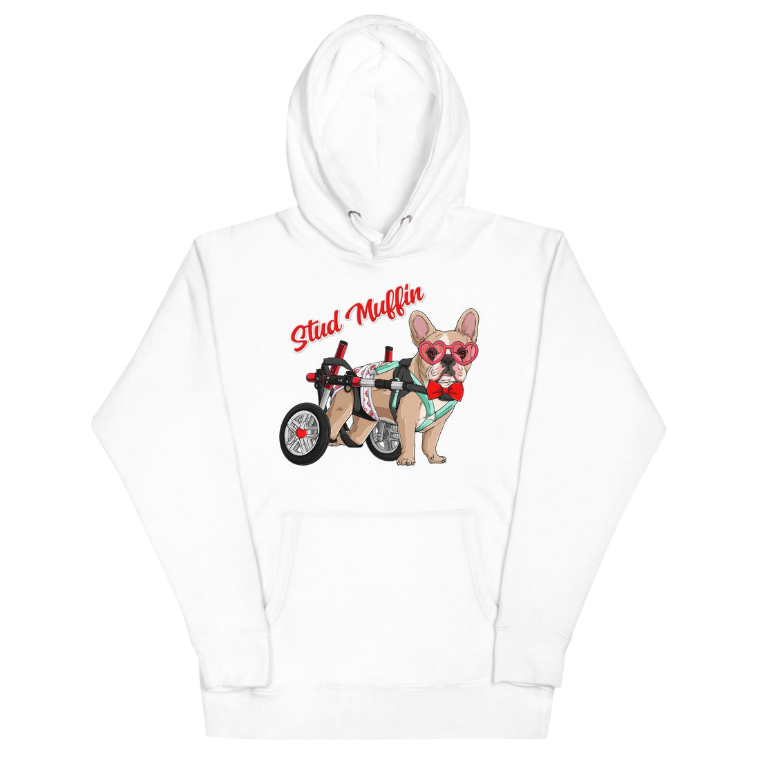 Stud Muffin (Red Love) Unisex Hoodie