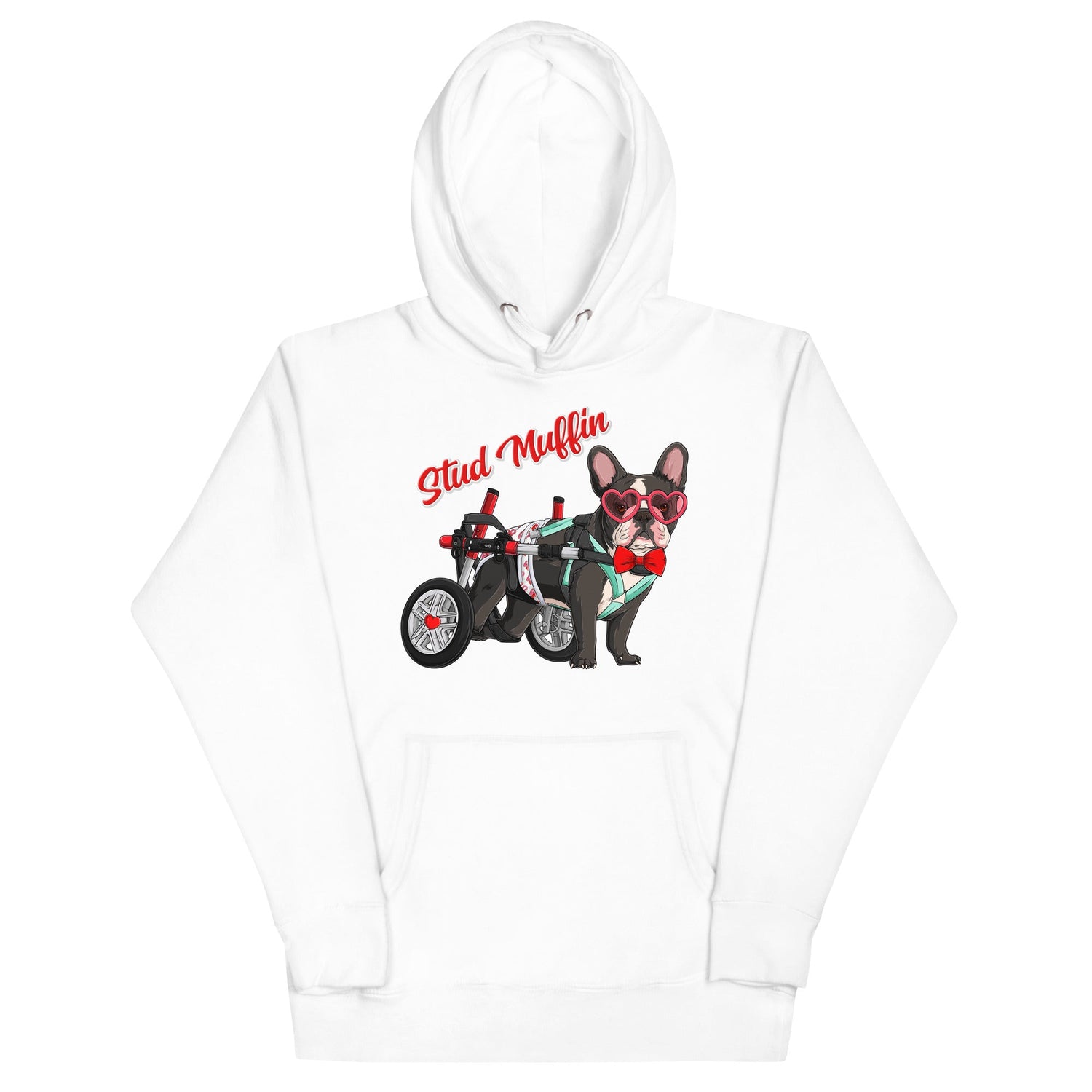 Stud Muffin (Red Love) Unisex Hoodie