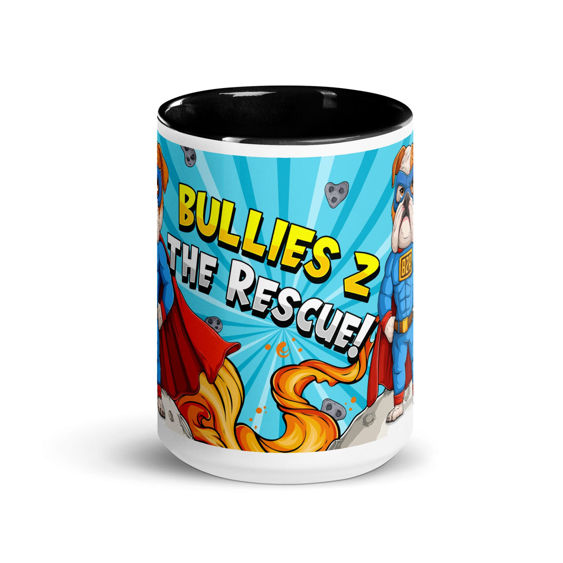 Super Bullies to the Rescue Mug with Color Inside