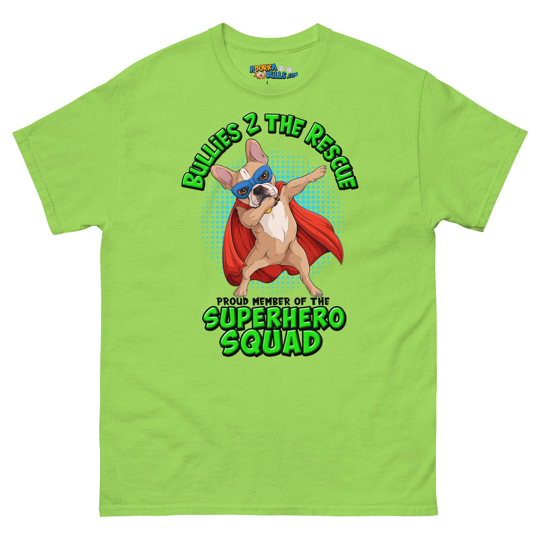 &quot;Superhero Squad&quot; Dabbing Frenchie Men&