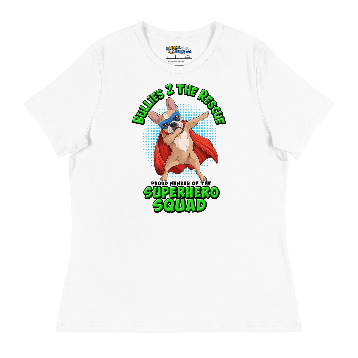 &quot;Superhero Squad&quot; Dabbing Frenchie Women&