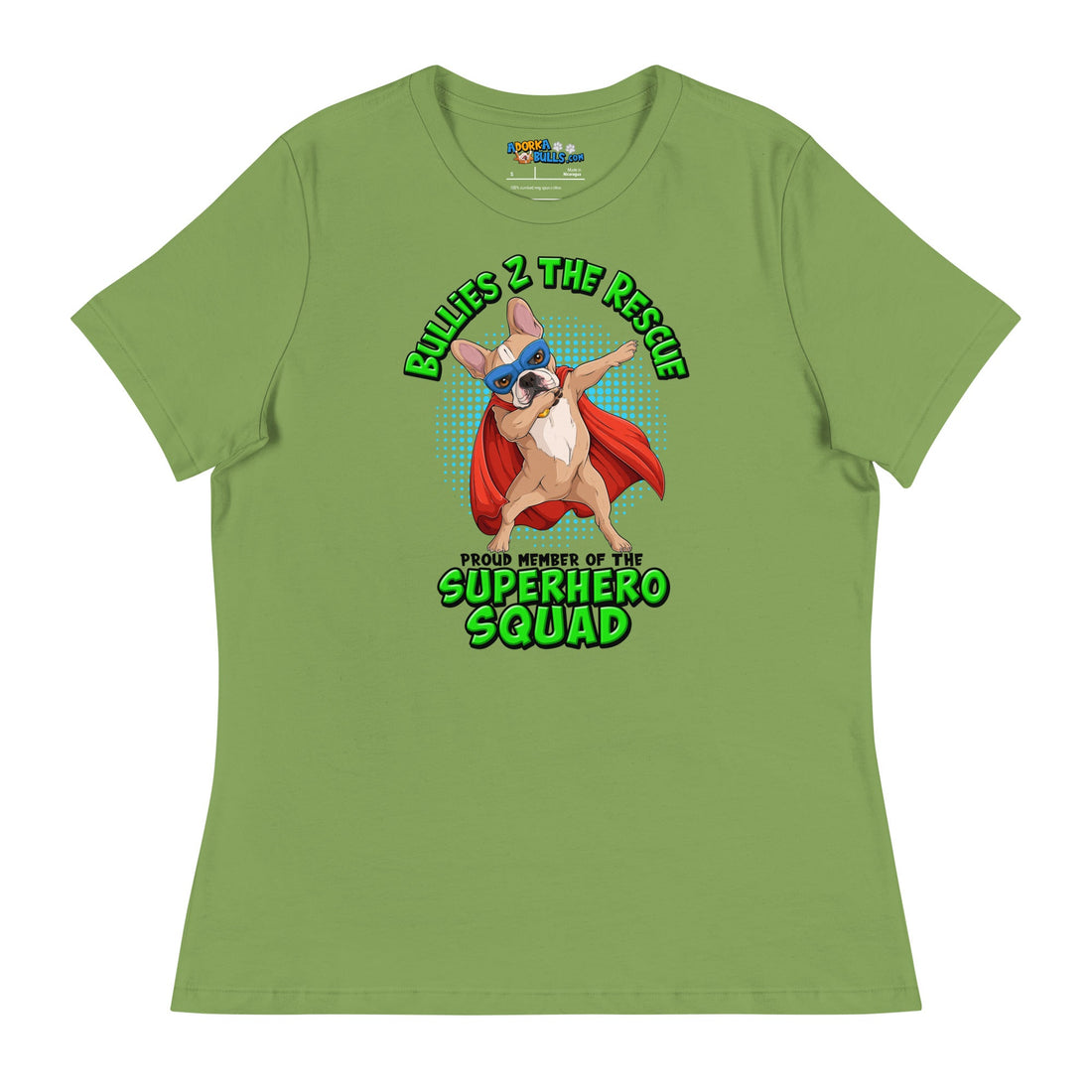 &quot;Superhero Squad&quot; Dabbing Frenchie Women&