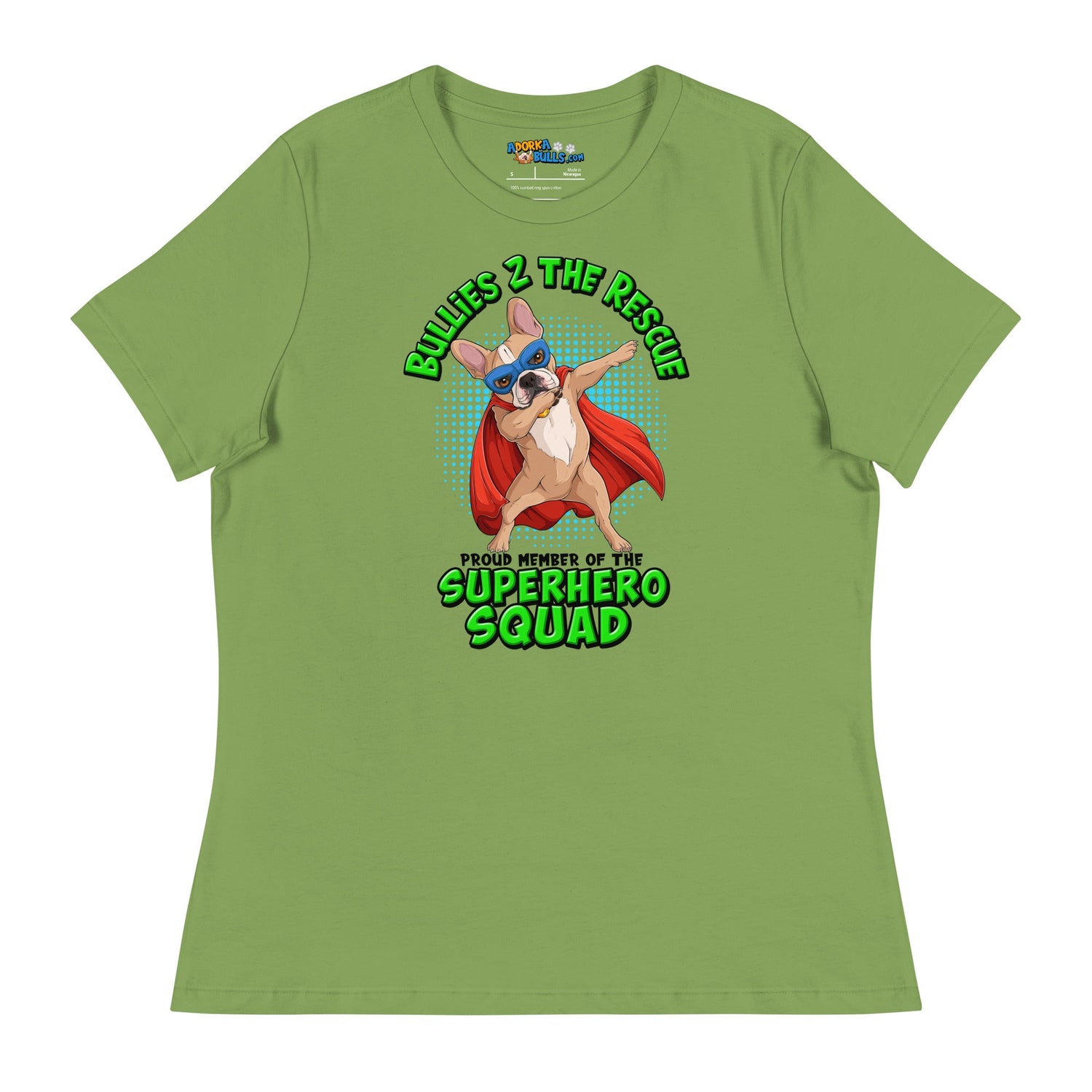 &quot;Superhero Squad&quot; Dabbing Frenchie Women&