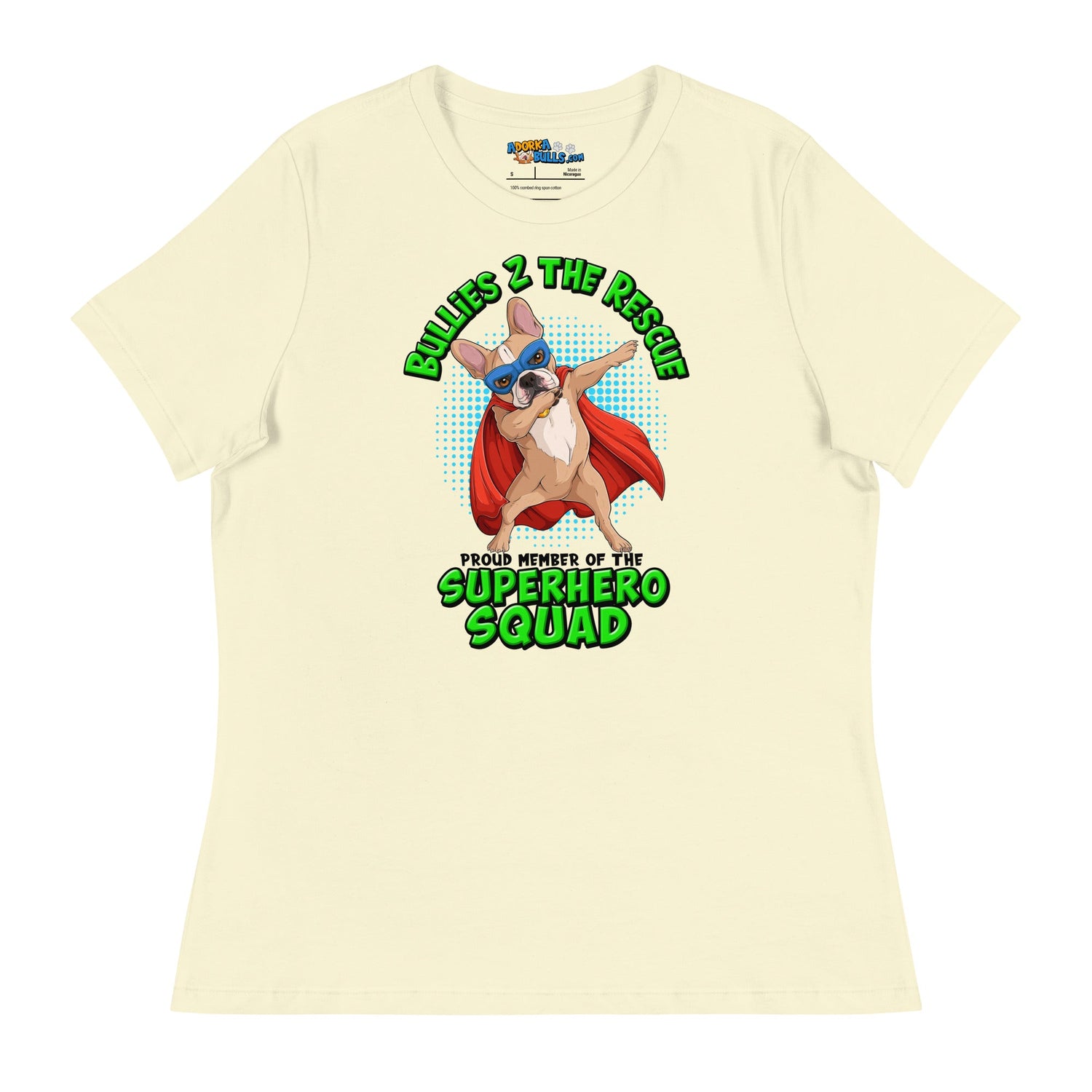 &quot;Superhero Squad&quot; Dabbing Frenchie Women&