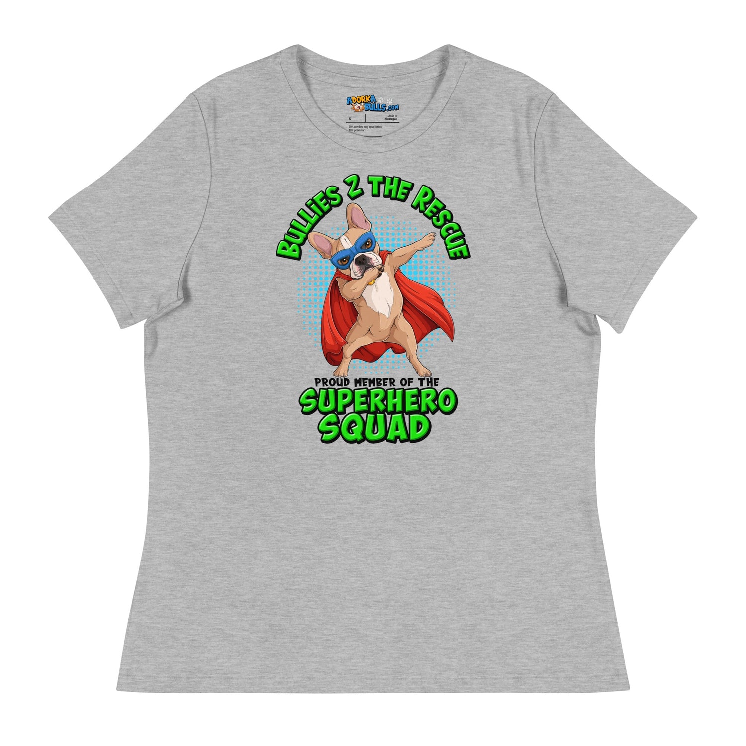 &quot;Superhero Squad&quot; Dabbing Frenchie Women&