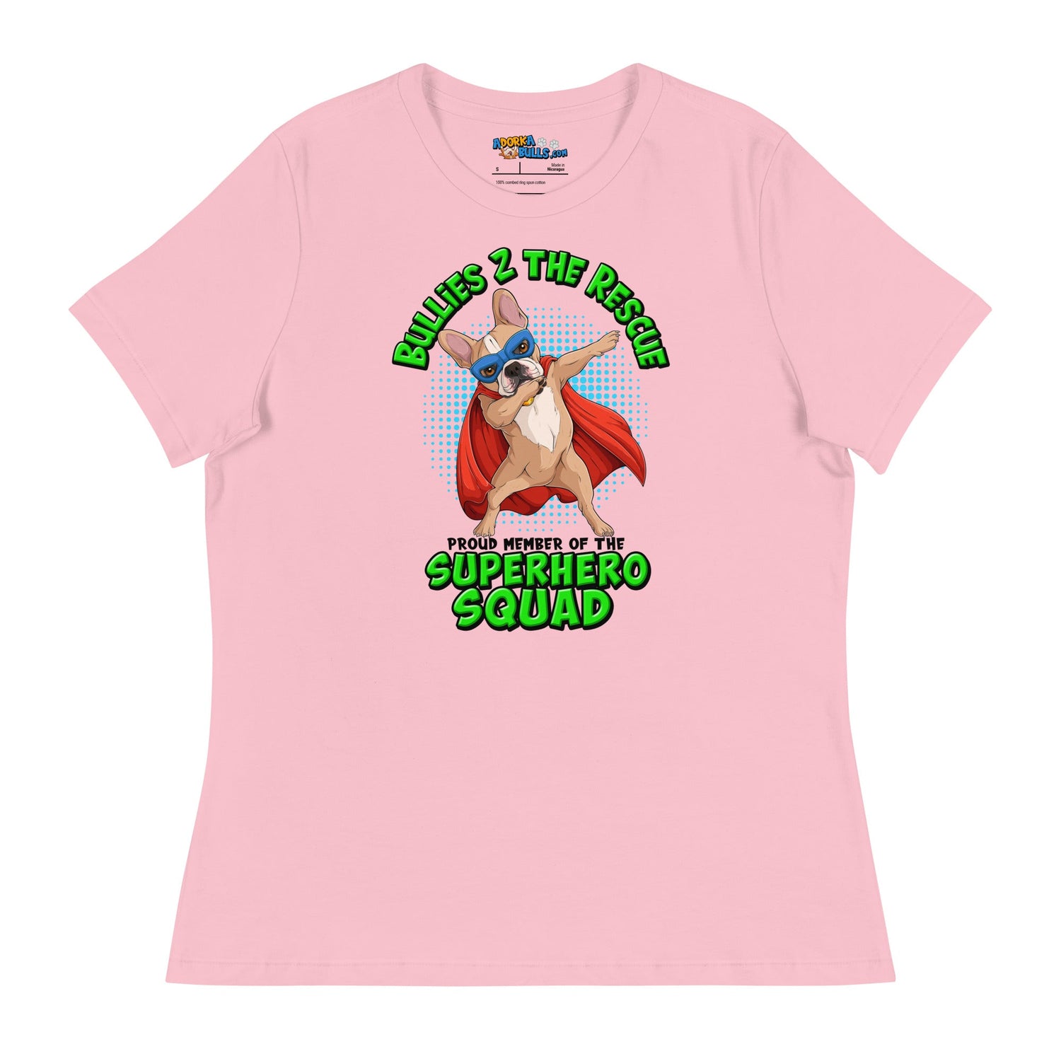 &quot;Superhero Squad&quot; Dabbing Frenchie Women&