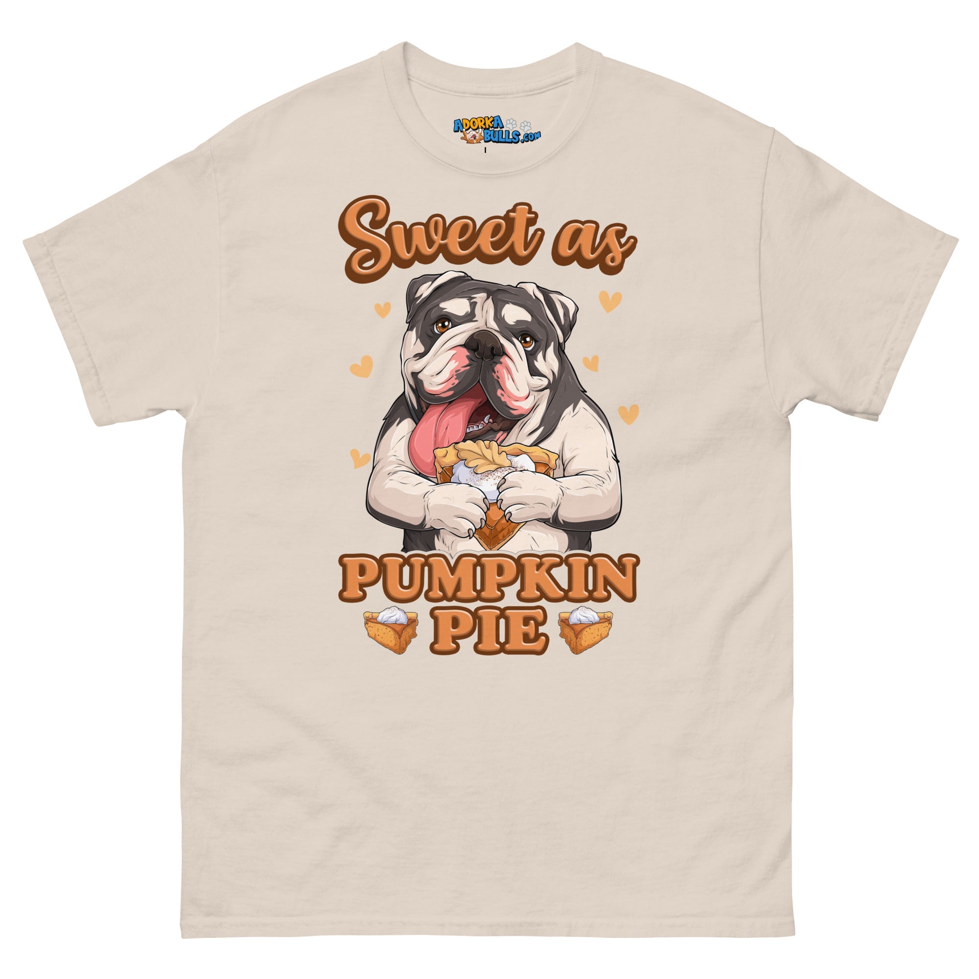 &quot;Sweet as Pumpkin Pie&quot; Bulldog Men&