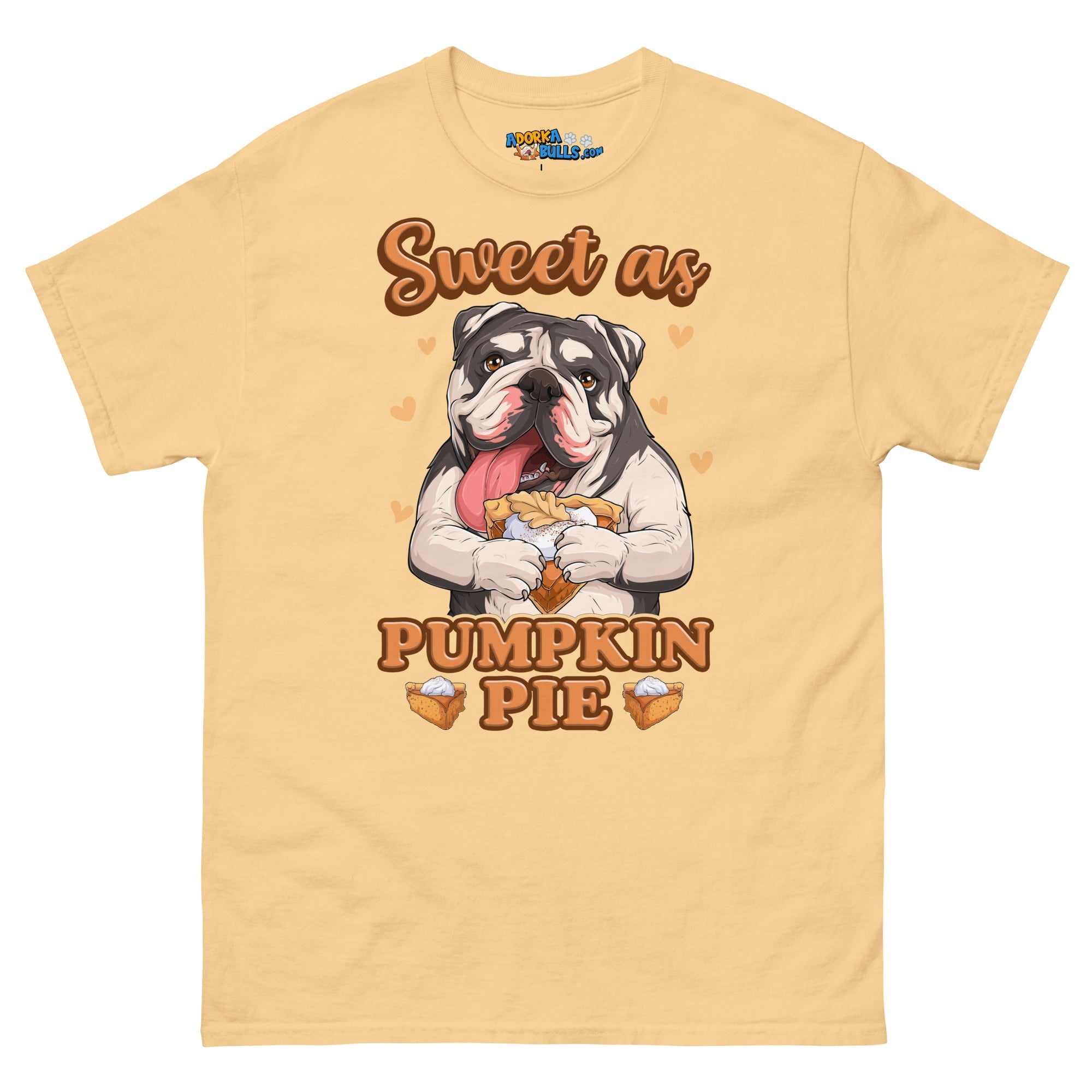 &quot;Sweet as Pumpkin Pie&quot; Bulldog Men&