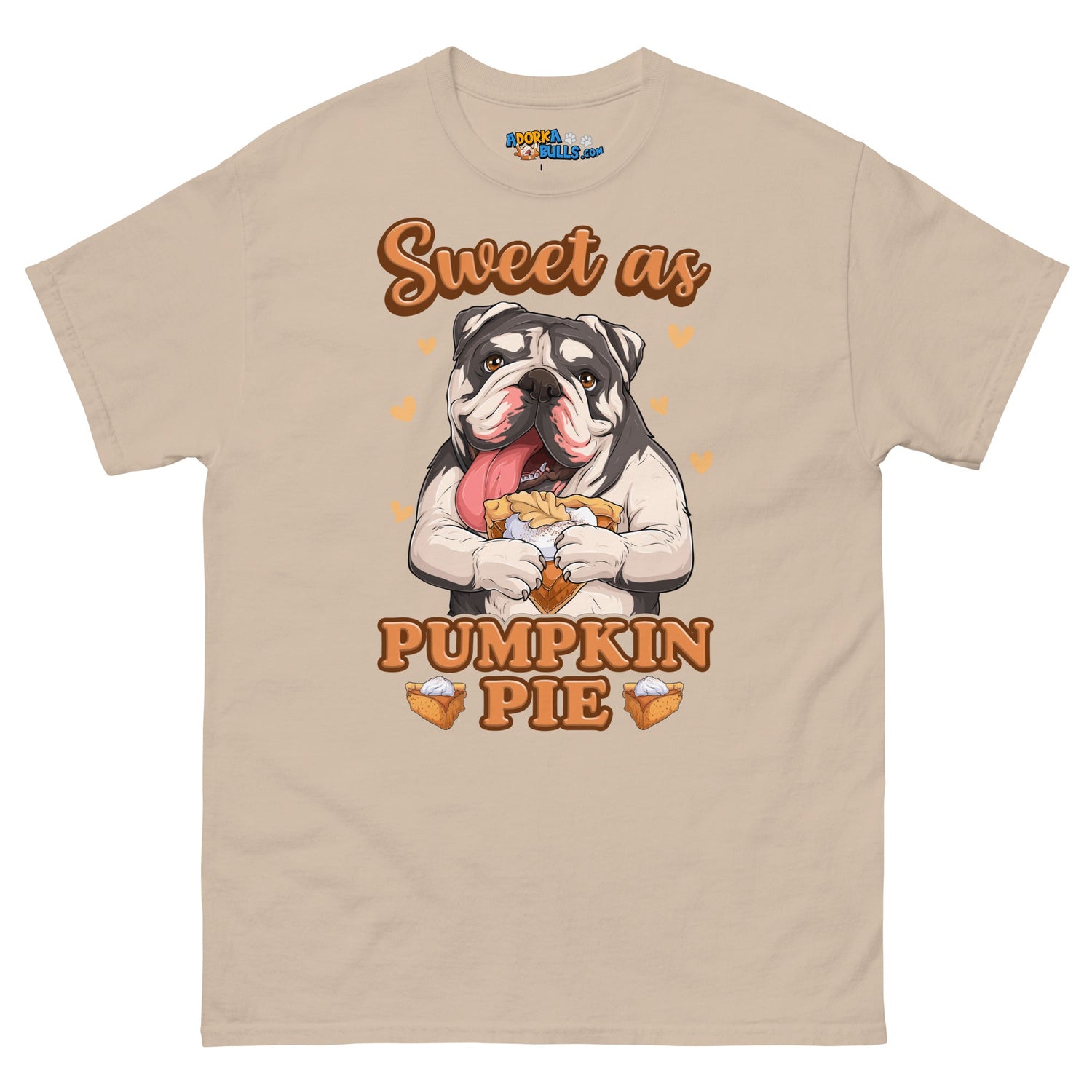 &quot;Sweet as Pumpkin Pie&quot; Bulldog Men&