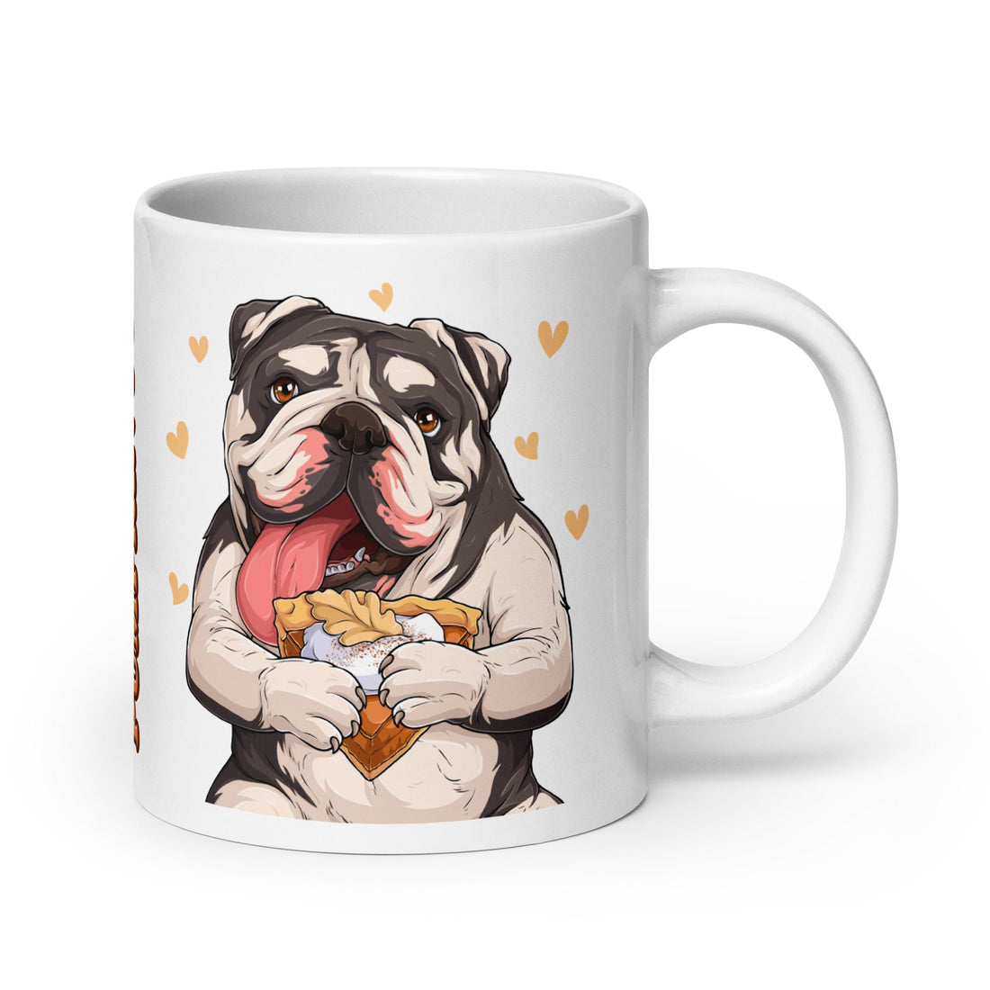 &quot;Sweet as Pumpkin Pie&quot; Bulldog Thanksgiving Mug