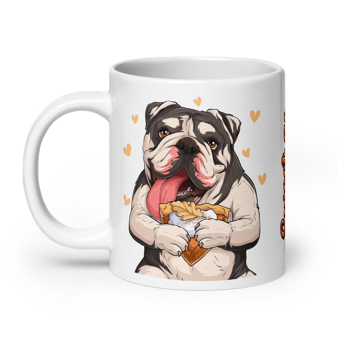 &quot;Sweet as Pumpkin Pie&quot; Bulldog Thanksgiving Mug