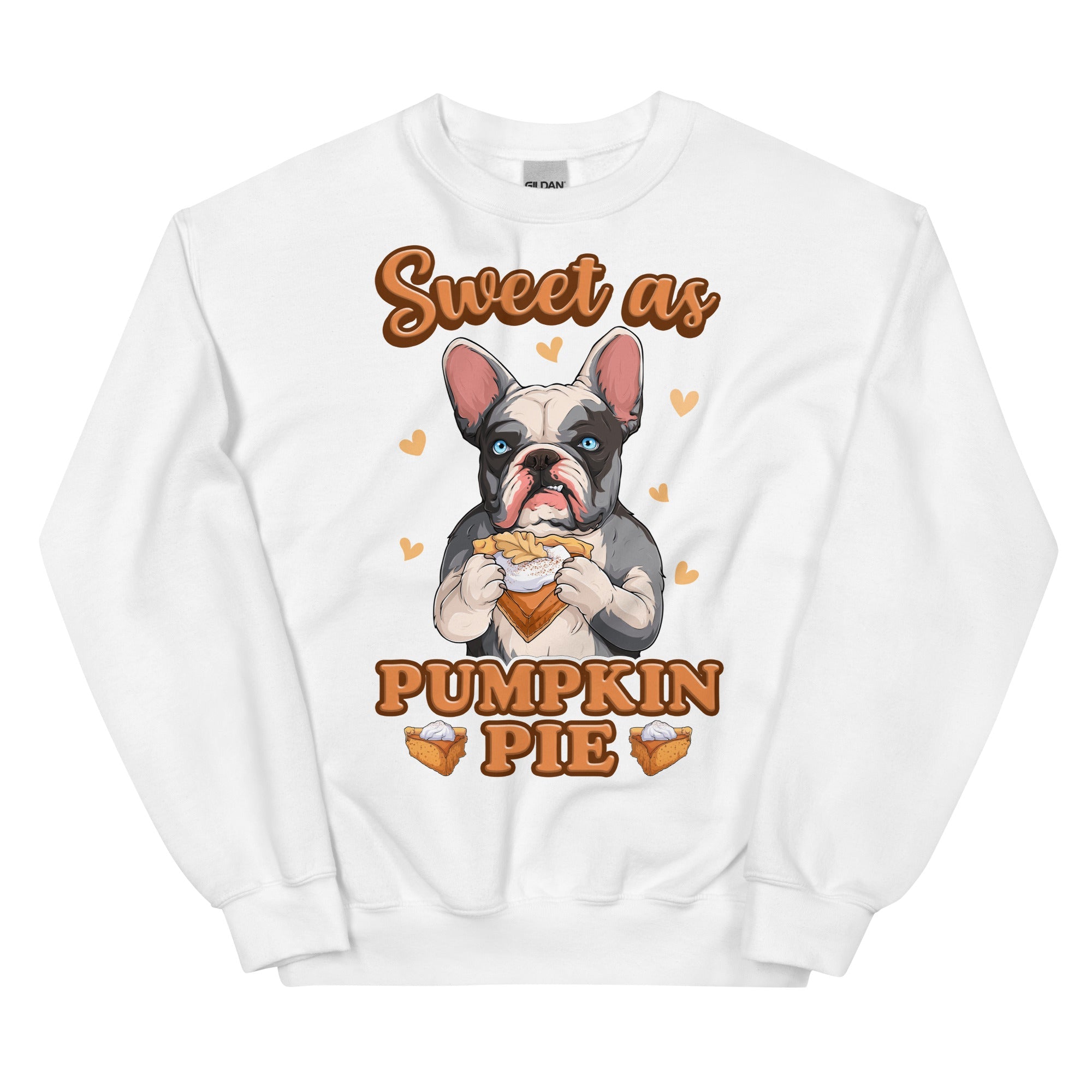 Sweet as Pumpkin Pie French Bulldog Sweatshirt