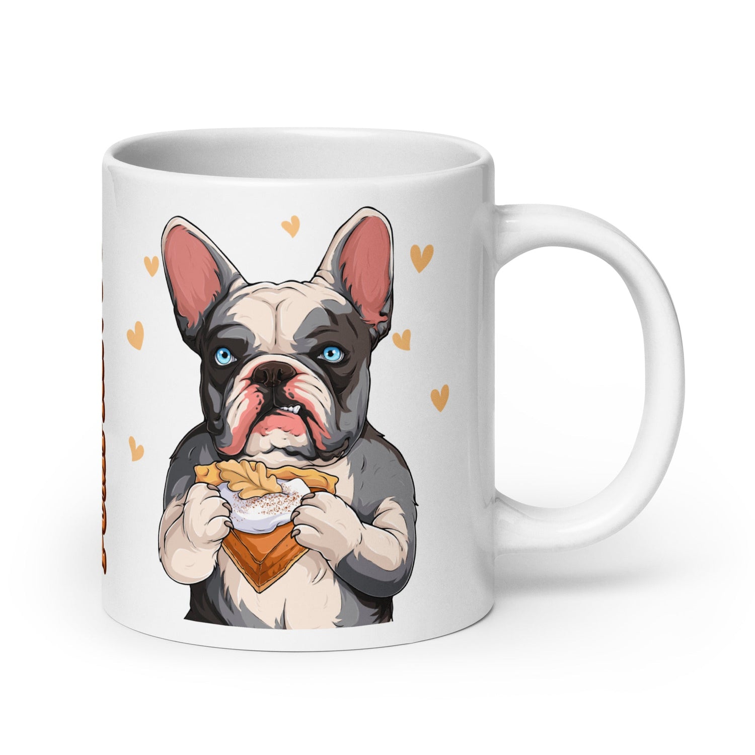 &quot;Sweet as Pumpkin Pie&quot; Frenchie Thanksgiving Mug
