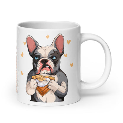 &quot;Sweet as Pumpkin Pie&quot; Frenchie Thanksgiving Mug