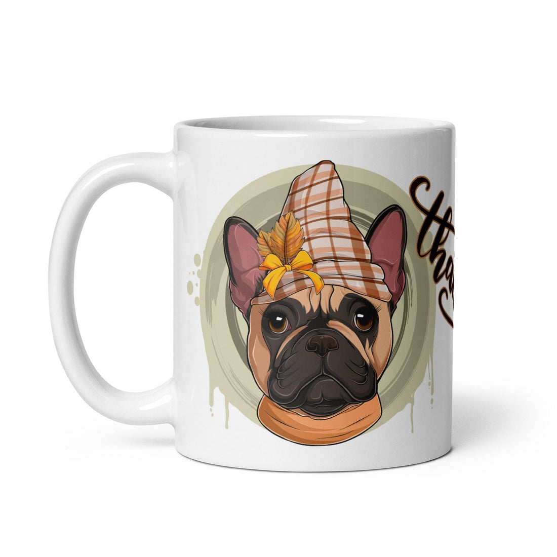 Thankful White Glossy Mug