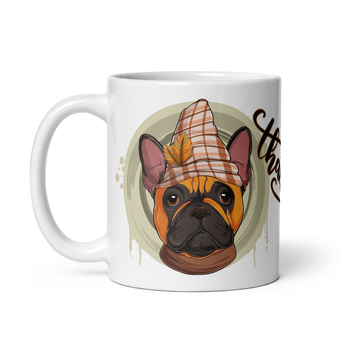 Thankful White Glossy Mug