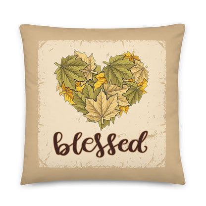 Thanksgiving Blessed Pillow